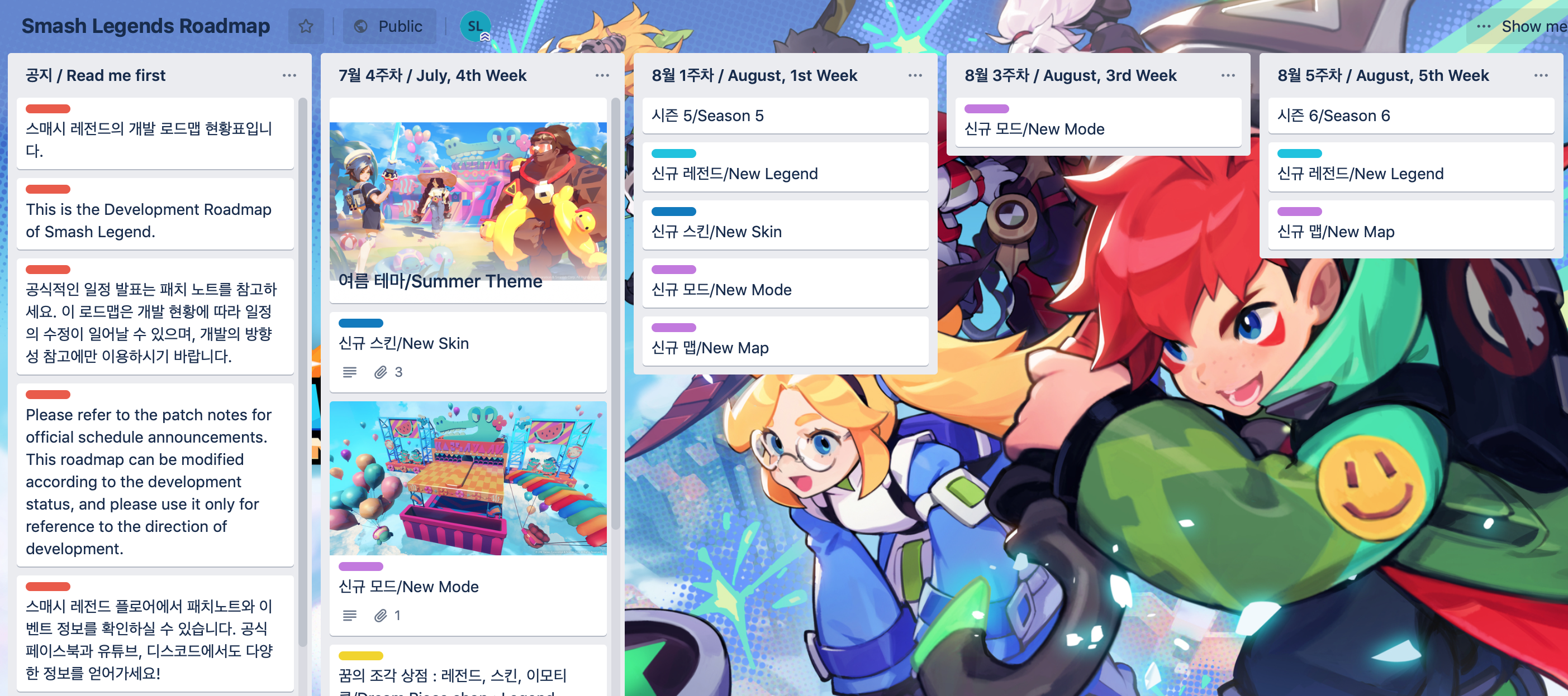 SL trello screenshot