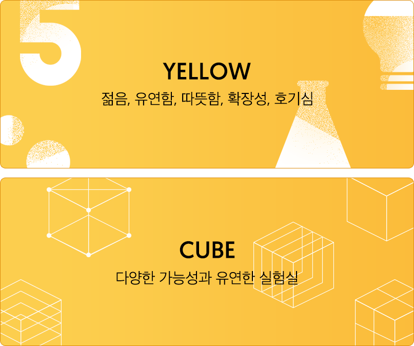5민랩 색상과 형태