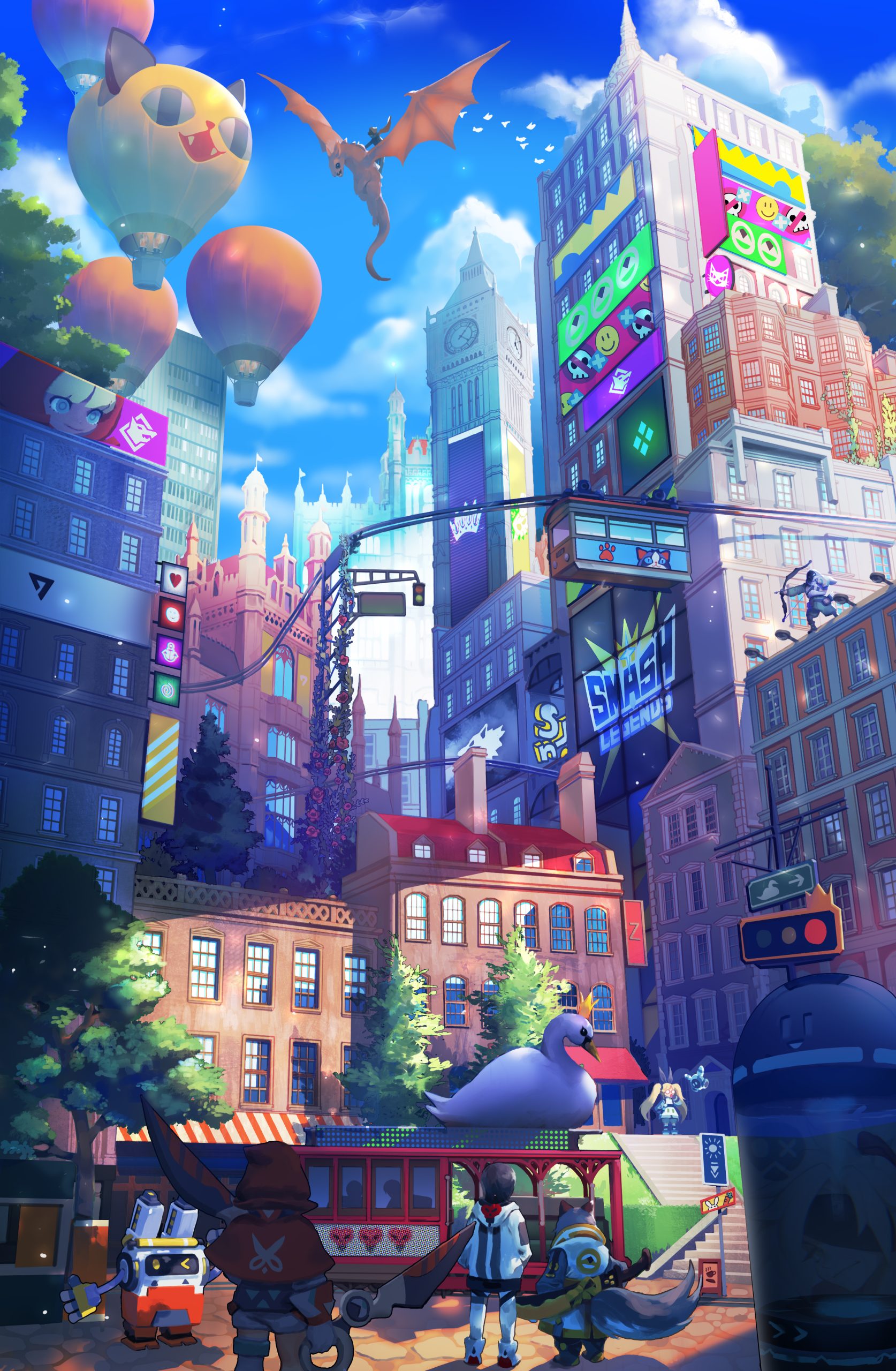 Smash Legends game scene