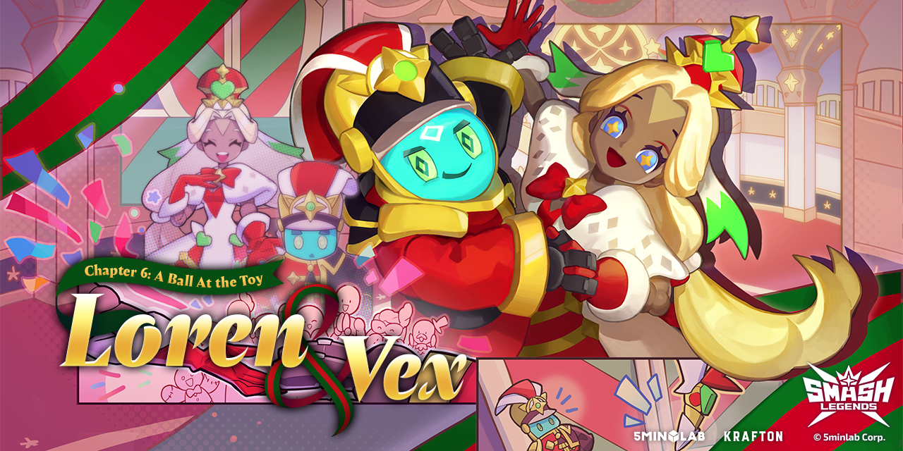 5minlab’s SMASH LEGENDS Unveils New Legend “Loren & Vex”